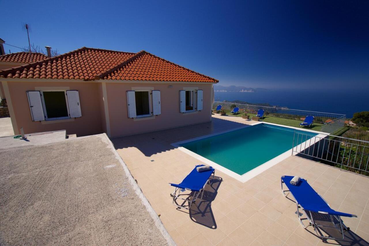The Sunset Villa Kefalonia Kothréas Dış mekan fotoğraf