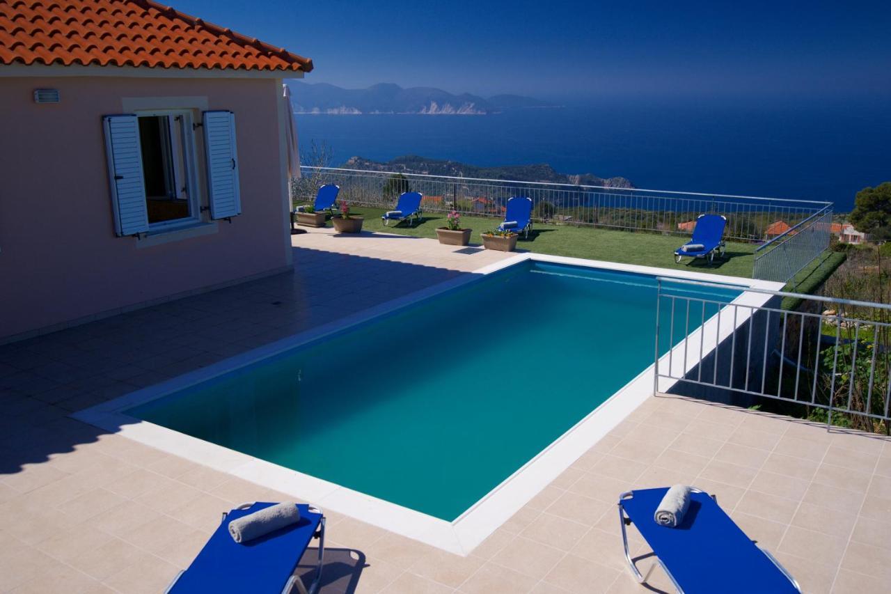 The Sunset Villa Kefalonia Kothréas Dış mekan fotoğraf